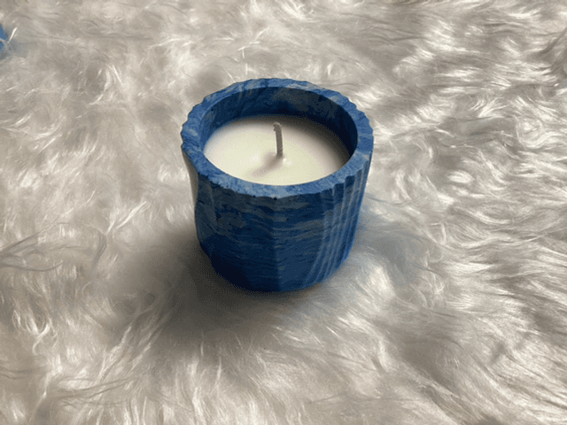 Pot déstructuré Fleur de coton 